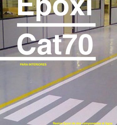 Resina EpoxiCat 70 para interiores